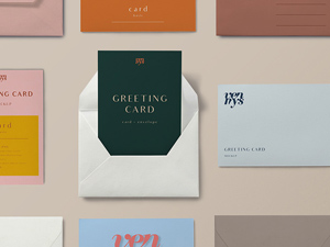Greeting Card Mockup