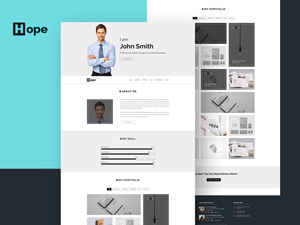 Minimal Personal Portfolio Template