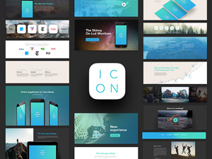 Landing Page Template UI Kit