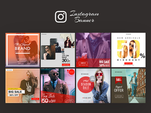 Instagram Ad Banner Templates