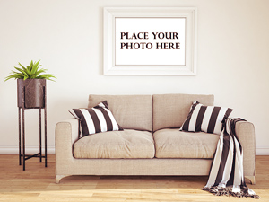 Interior Photo Frame Mockup