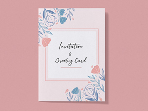 Greeting Card Mockup