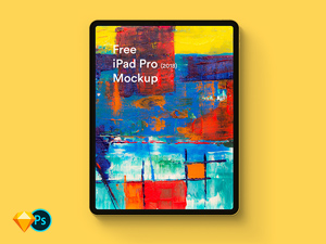 Free iPad Pro 2018 Mockup