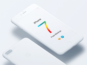 iPhone 7 Trendy Mockup