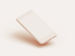 Free iPhone Clay Mockup