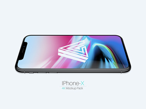 iPhone X PSD Mockup