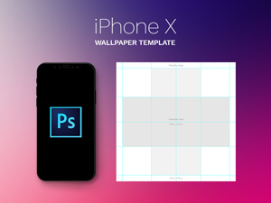 iPhone X Parallax Wallpaper Template