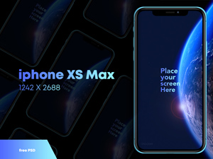 Free iPhone XS Max Mockup