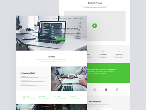 Free Landing Page Template