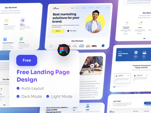 Landing Page UI Design