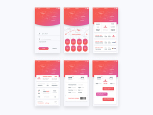Flight 71 – Mobile App Design
