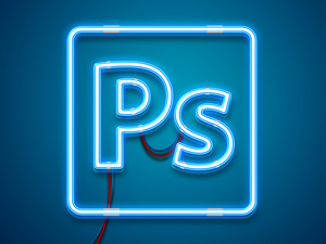 Neon Style Mockup