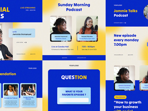 Podcast Instagram Post Template
