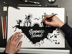 Folk Festival Poster Template