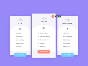 Pricing Plan List
