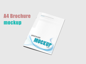 A4 Brochure & Catalog Mockup