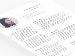 Minimal Resume Template