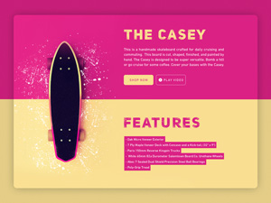 The  Casey Product Card