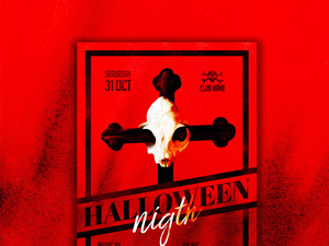 Halloween Night Flyer Template