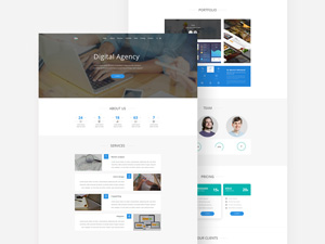 DA Landing Page Template