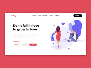 Love – Valentine Template