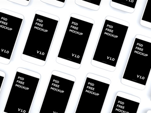 iPhone Mockups Vol. 1