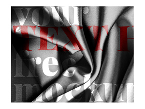 Fabric Wrinkled Mockup