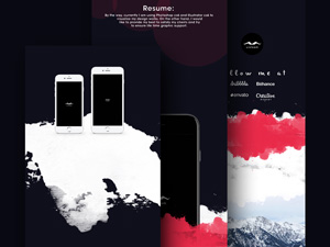 UI/UX Presentation Mockup