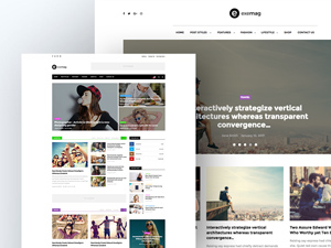 Exemag – Multiconcept Blog & Magazine WordPress Theme Template