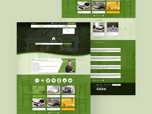 Shop Website Template For Furniture