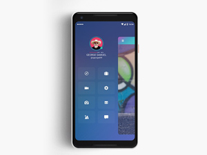 Mobile Side Menu Design