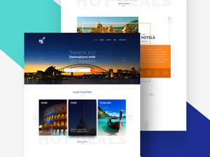 Travel Landing Page