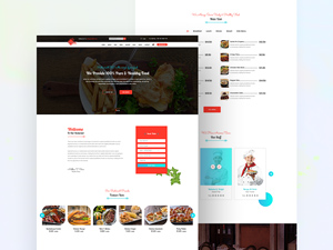 Free Restaurant Website Template
