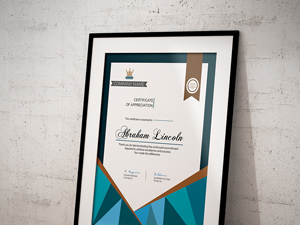 Simple Certificate Template