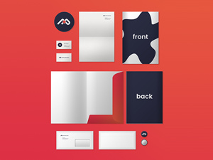 Stationery Mockup Scene Builder