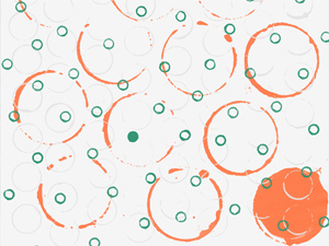 Blotchy Circles Pattern