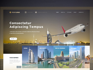 City Website Template