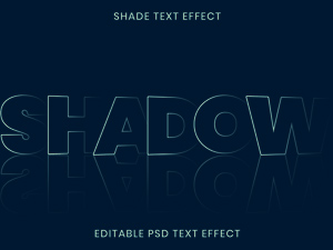 Text Effect Shadow