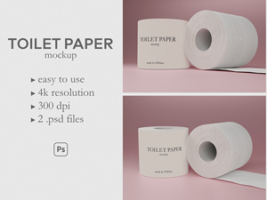 Toilet Paper Mockup