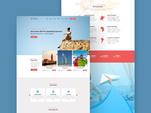 Travel Agency Website Template