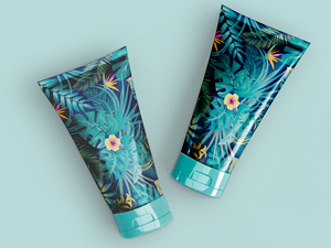 Two Cosmetic Tube Mockups