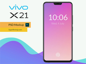 Vivo X21 Mockup