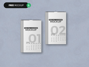 Wall Calendar Mockup
