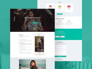 BREEZE Responsive Website Template