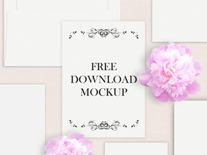 Wedding Cards Mockup