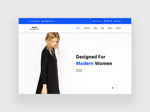 Website Hero Header Design