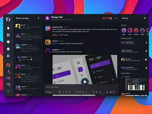 Xd Messenger Experience UI