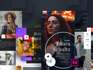 Adobe XD UI Kit – Aphrodite