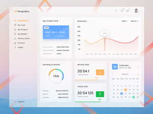 Dashboard Design Template