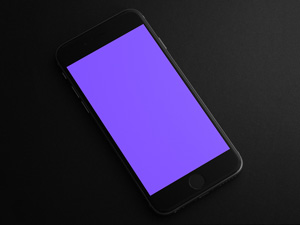 iPhone 6 Black Mockup